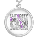 Hope Word Collage Anorexia Custom Jewelry