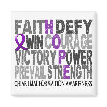 Hope Word Collage Chiari Malformation