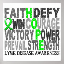 Hope Word Collage Lyme Disease