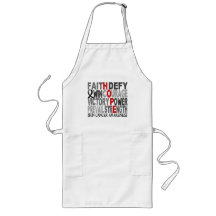 Hope Word Collage Skin Cancer Aprons