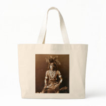 Hopi Snake Priest ca. 1900 Tote Bags