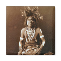 Hopi Snake Priest ca. 1900 Magnet