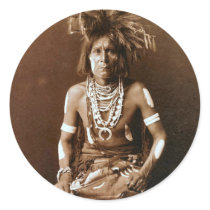 Hopi Snake Priest ca. 1900 Stickers