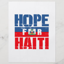 Hoping for Haiti Flyer Design