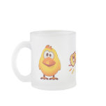 Hopper Frosted Glass Mug