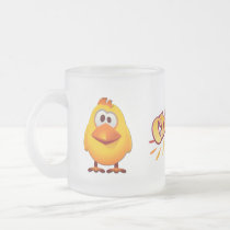 Hopper Frosted Glass Mug mugs