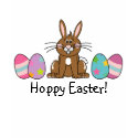 Hoppy Easter! t-shirts