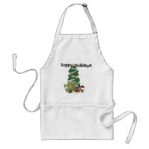 Hoppy Holidays Tshirts and Gifts Apron
