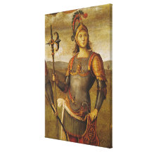 Horatius Cocles, from the Sala dell'Udienza Canvas Print