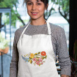 horizontal flowers aprons