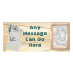 Horizontal Rack Card Botanicals rack cards