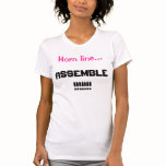 Horn line... ASSEMBLE!!!!!!! t-shirts