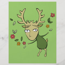 Horned God Spirit of Spring Full Color Flyer