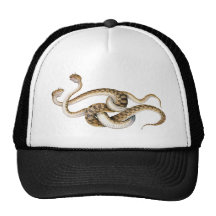 Horned Vipers Mesh Hats