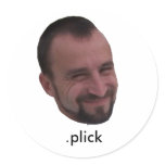 hornia round stickers