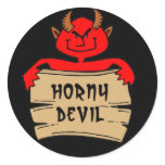 Horny Devil Stickers