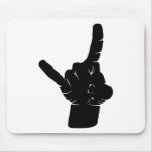 horny hand horns metal rock concert grondcore live mousepads