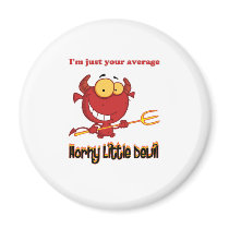 Horny Little Devil Refrigerator Magnet
