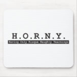 HORNY Mousepad