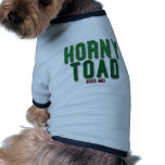 Horny Toad pet clothing