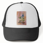 Horny Toad with Bluebonnet hats
