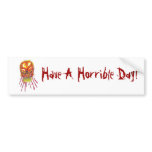 Horror Art bumper stickers