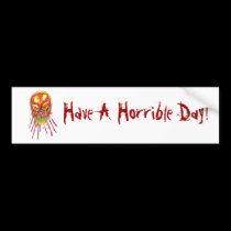 Horror Art bumper stickers