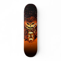 Horror Halloween Pumpkin "Lord O' Lanterns" Custom Skate Board
