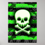 Horror Punk Skull posters