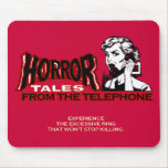 Horror Tales From The Telephone Retro Movie Ad mousepads