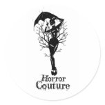 horrorcouture lidie logo sticker