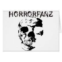 Horrorfanz Logo Greeting Cards