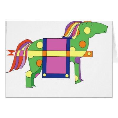 horse 300dpi copy greeting card by packard