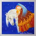 Horse and Angel Posters