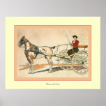 Horse and Cart Poster