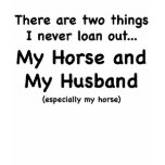Horse and Husband t-shirts