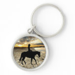 Horse and Rider Keychain