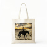 Horse and Rider Tote Bag