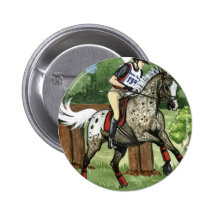 Horse Art APPALOOSA Eventing Pin