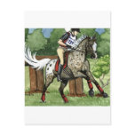Horse Art APPALOOSA Eventing Postcards