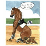 Horse art ON THE BIT now what t-shirts