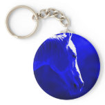 Horse At Night - Horse In Moonlight keychains