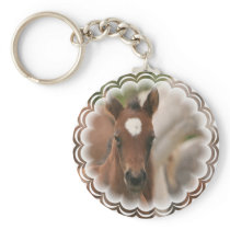 Horse Baby Keychain