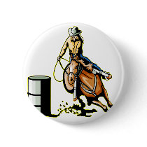 Horse Barrel Racing Buttons