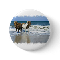 Horse Beach Button