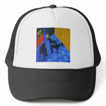 Horse Blues Area Trucker Hats