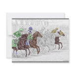 Horse Breaking from Starting Gate at Race invitations