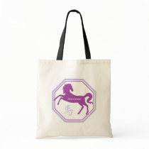 horse chinese zodiac tote bag