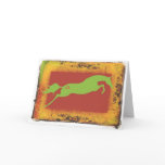 Horse Christmas Card