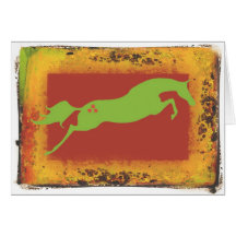 Horse Christmas Card